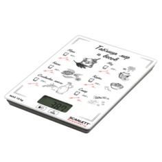 Весы кухонные Scarlett SC-KS57P95 белый