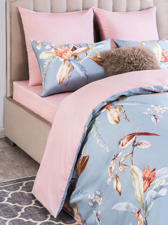 Комплект постельного белья Estia ЭТЕРИ 145х215 4 предмета хлопок-сатин