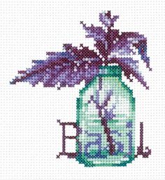 Набор для вышивания Сделай своими руками Пряные травы. Базилик П-54