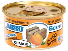 ABRO Ароматизатор банка "Органик" Апельсин (ABRO)