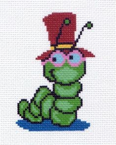 Рисунок на канве Матренин Посад Гусеничка 0226