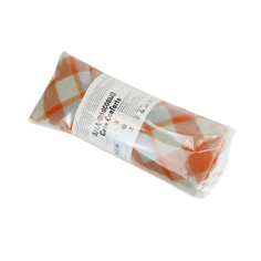 Плед флис Бриз оранжевый 120x150 No Brand