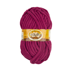 Пряжа Adelia Dolly №24 бордовый
