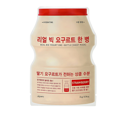 Маска для лица APIEU YOGURT, с экстрактом клубники, увлажняющая, 21 г Apieu