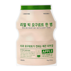 Маска для лица APIEU YOGURT, с экстрактом яблока, смягчающая, 21 г Apieu