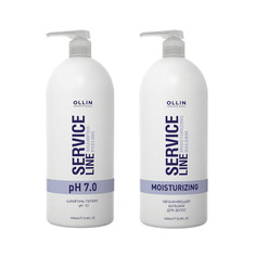 Набор Ollin Professional OLLIN SERVICE LINE для глубокой очистки и увлажнения волос