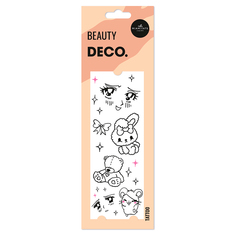 Татуировка для тела DECO. REAL TATTOO by Miami tattoos переводная Bonny