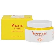 Маска для лица GRACE DAY VITAMIN TREE, ночная, выравнивающая тон кожи, 100 мл