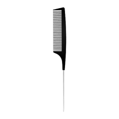 Расческа-гребень для волос LADY PINK BASIC PROFESSIONAL с металлической ручкой 22, 5 см