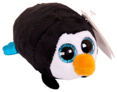 Мягкая игрушка ABtoys Пингвин черный 10 см
