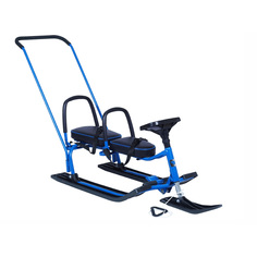 Снегокат Барс 505 twins baby push разборный для двоих 8043-RT Bars