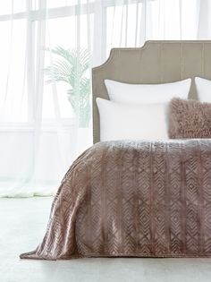 Плед РИЗОНТЕ 150х200 100% плстр 350 г/м2 темно-бежевый Dome