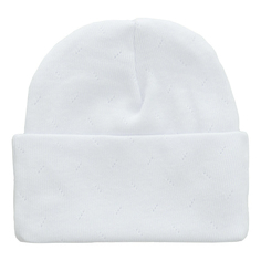 Шапка Lucky Child Ажур белая р 47