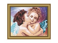 Рисунок на ткани «Поцелуй ангелов» Арт Соло