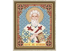 Рисунок на ткани «Святой Лев Катанский» Арт Соло