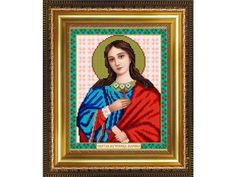 Рисунок на ткани «Святая Мученица Марина» Арт Соло