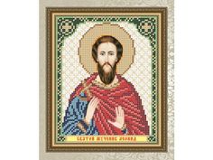 Рисунок на ткани «Святой Мученик Леонид» Арт Соло