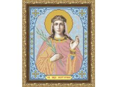 Рисунок на ткани «Святая Мученица Екатерина» Арт Соло