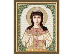Рисунок на ткани «Святая Мученица Анастасия Романова» Арт Соло