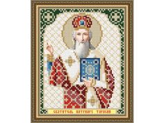 Рисунок на ткани «Святитель Тарасий Патриарх Цареградский» Арт Соло