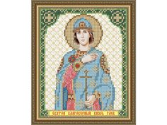 Рисунок на ткани «Святой Благоверный Князь Глеб» Арт Соло