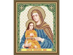 Рисунок на ткани «Святоя Праведная Анна» Арт Соло