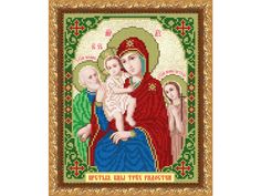 Рисунок на ткани «Трех Радостей Богоматерь» Арт Соло