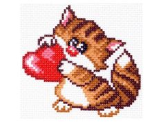 Рисунок на канве «Мяу мур» Матренин посад