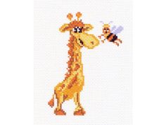 Рисунок на канве «Привет!» Матренин посад