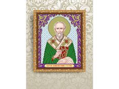 Рисунок на ткани «Святой Великомученик Рустик» Арт Соло