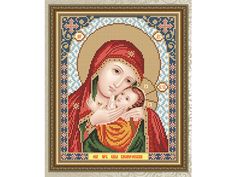 Рисунок на ткани «Образ Пресвятой Богородицы Касперовская» Арт Соло