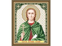 Рисунок на ткани «Святой Мученик Гордий» Арт Соло