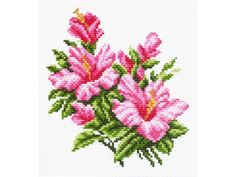 Рисунок на канве «Гибискус» Матренин посад