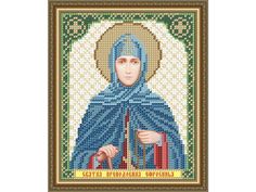 Рисунок на ткани «Святая Преподобная Ефросинья» Арт Соло