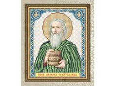 Рисунок на ткани «Преподобный Прохор Чудотворец» Арт Соло