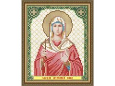 Рисунок на ткани «Святая Мученица Ника» Арт Соло