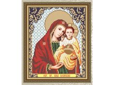 Рисунок на ткани «Образ Пресвятой Богородицы Боянская» Арт Соло