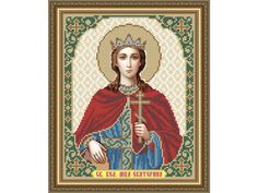 Рисунок на ткани «Святая Великомученица Екатерина» Арт Соло
