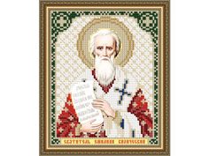 Рисунок на ткани «Святитель Емилиан Кизический» Арт Соло