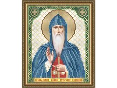 Рисунок на ткани «Преподобный Дамиан Печерский Целебник» Арт Соло