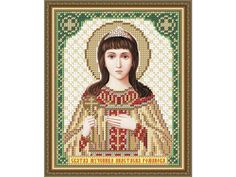 Рисунок на ткани «Святая Мученица Анастасия Романова» Арт Соло