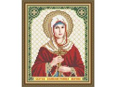 Рисунок на ткани «Святая Великомученица Марина» Арт Соло