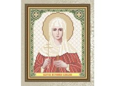 Рисунок на ткани «Св. Мученица Клавдия» Арт Соло