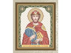 Рисунок на ткани «Св. Благоверный князь Ростислав» Арт Соло