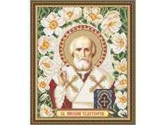 Рисунок на ткани «Николай Чудотворец» Арт Соло