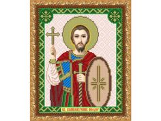 Рисунок на ткани «Святой Великомученик Феодор» Арт Соло