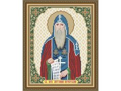 Рисунок на ткани «Святой Преподобный Антоний» Арт Соло