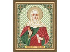 Рисунок на ткани «Святая Пророчица Анна» Арт Соло
