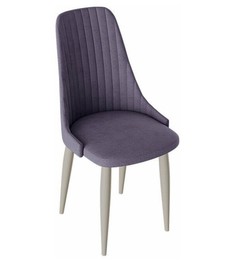 Франк исп.2 ДП2-30 Стул (конус) (Капучино матовый/Микровелюр Фиолетовый) Triya