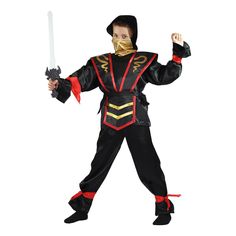 Карнавальный костюм для мальчиков р 122 Карнавалия Ниндзя красный в ассортименте